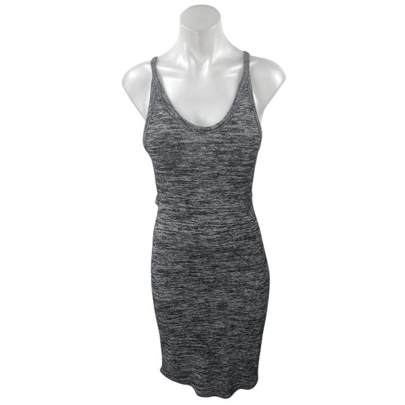 Aritzia Wilfred Free Gray Sleeveless Cami Cutout Back Midi Tank Dress Size XS - Picture 1 of 4